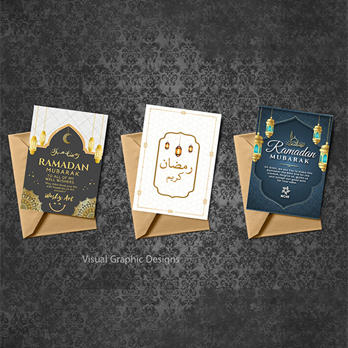 Ramadan greeting card artwork